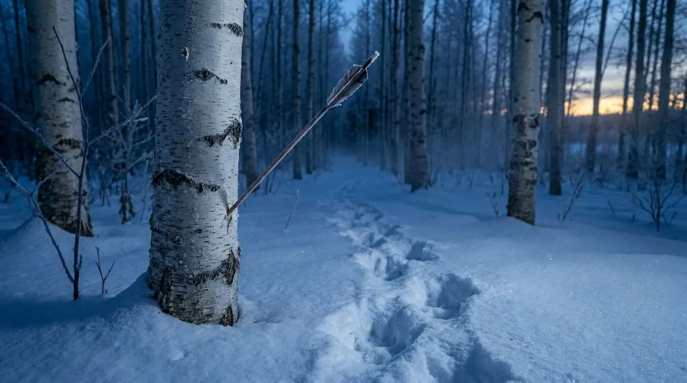 The Forest Hunt, studio artwork for A Court of Thorns and Roses