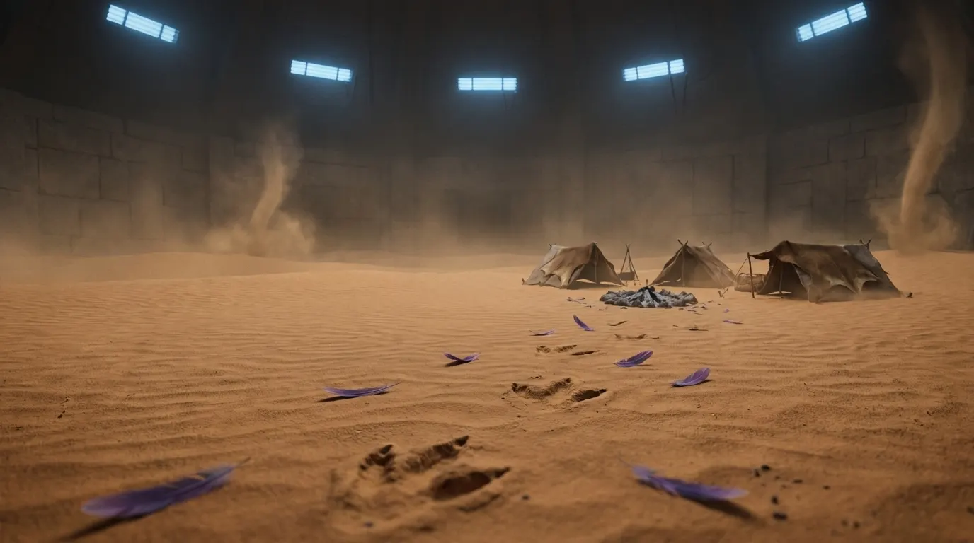 The Dust Plains, studio artwork