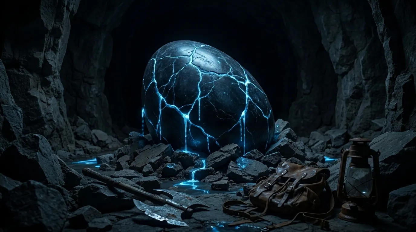 The Titan's Core, studio artwork