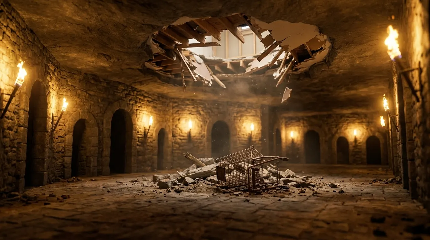 The First Floor, studio artwork for Dungeon Crawler Carl